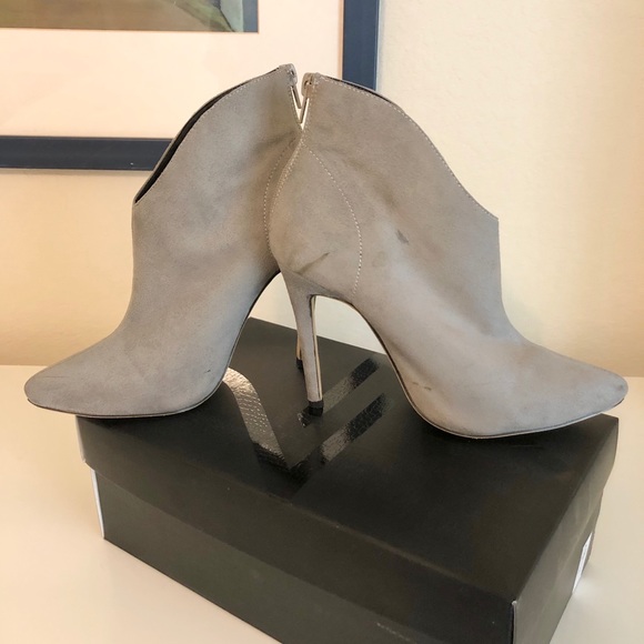 Suede High Heel Bootie - Picture 5 of 7